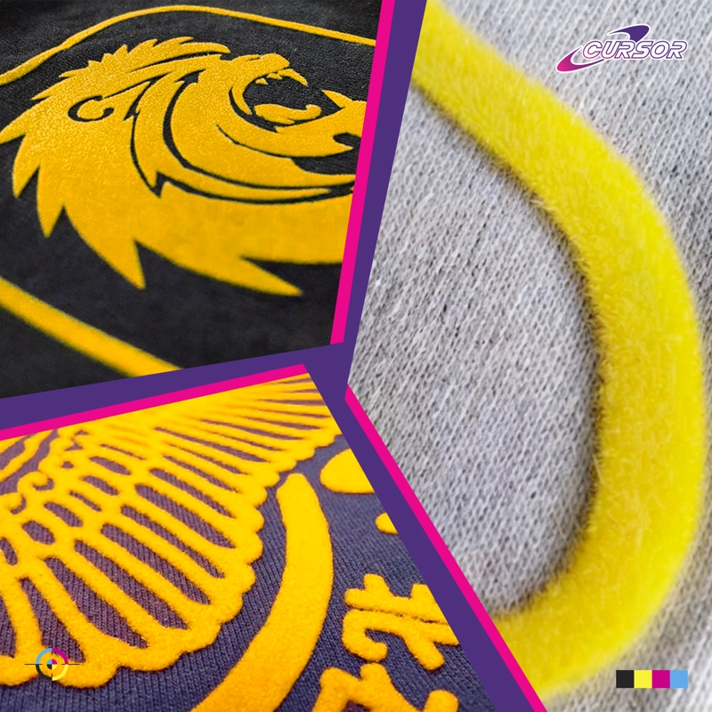 VINILO FLOCK 50CM X1MT CURSOR TAMAÑO 50CM X 1M AMARILLO Y4 - 6