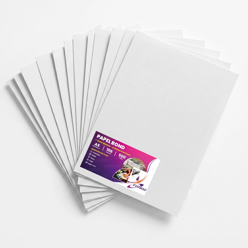 PAPEL BOND 106G A5 500H CURSOR-A - 1