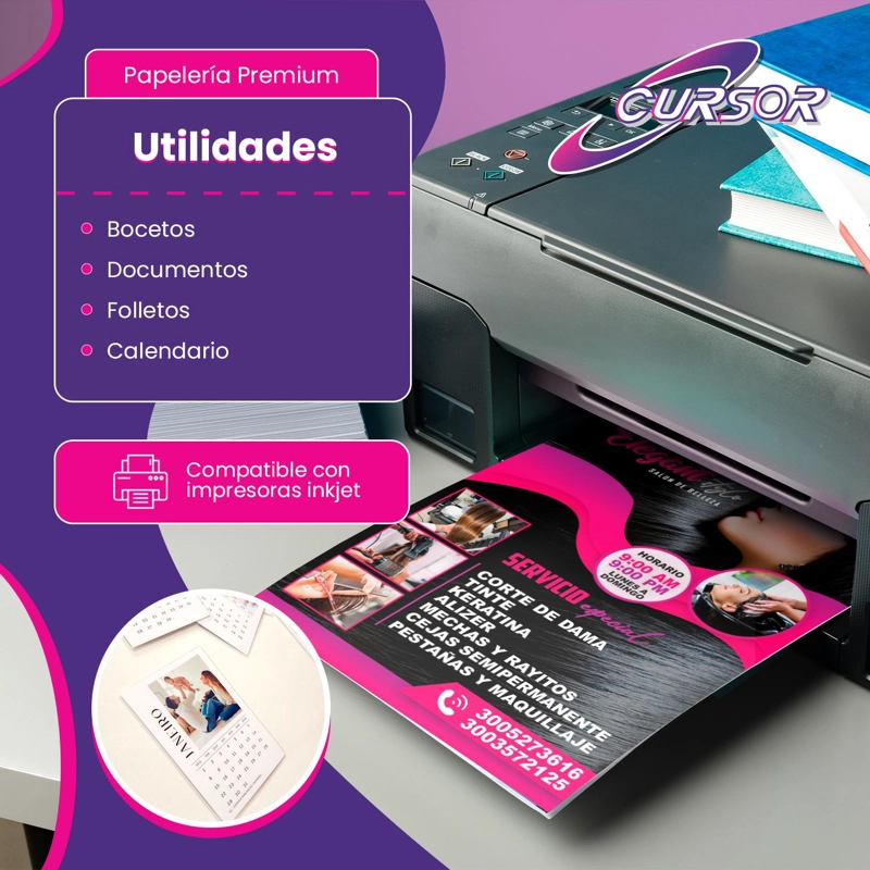 PAPEL BOND 106G A5 500H CURSOR-A - 3