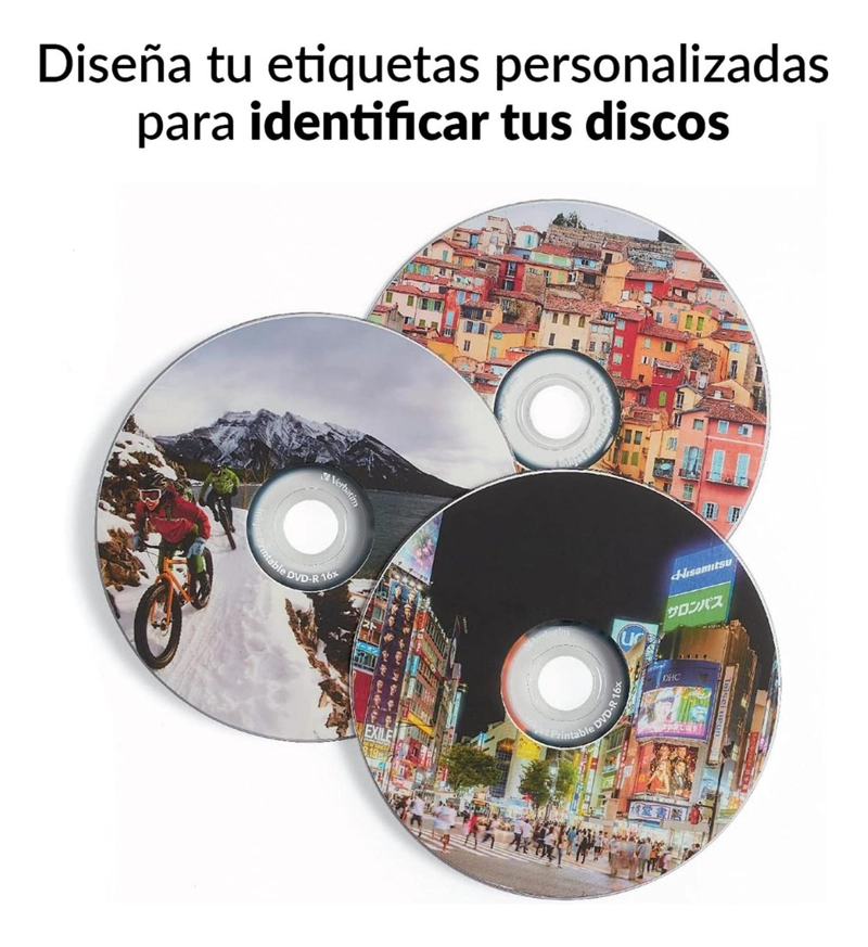 DVD R 16X 4.7GB PRINTABLE ESN PLUS PACK 50 - 2