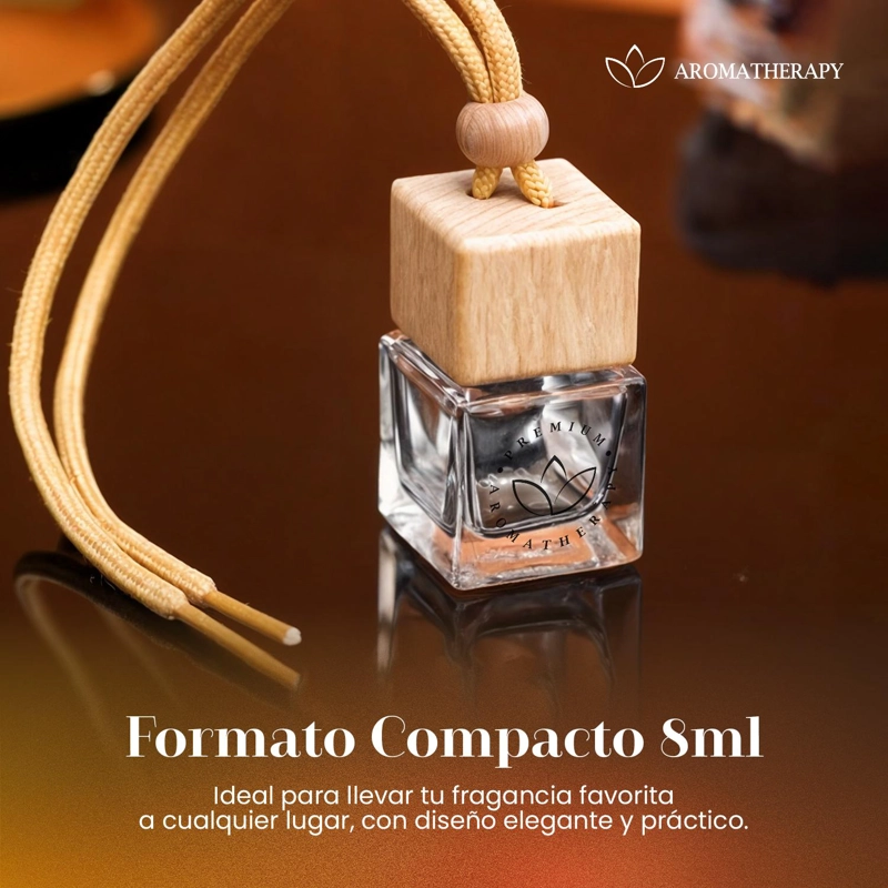DIFUSOR DE AUTO AROMATHERAPY 8ML AZUL ROJO SENSORIAL - 2