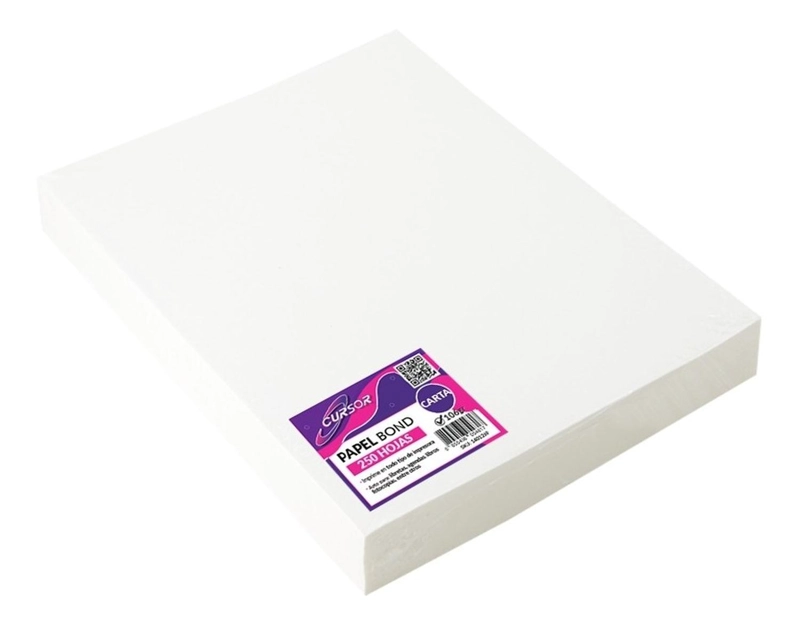 PAPEL BOND 106 GRS CARTA 250 HOJAS AGENDA FOTOCOPIA CURSOR - 1