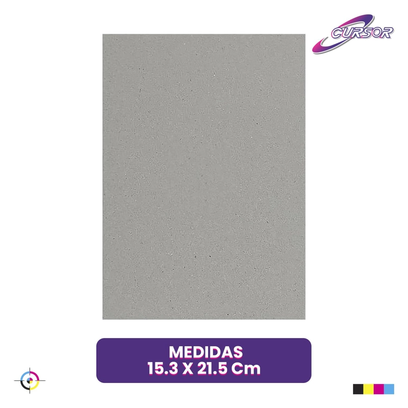 CARTON PIEDRA A5+ 1.5MM 100 HOJAS CURSOR-A - 6