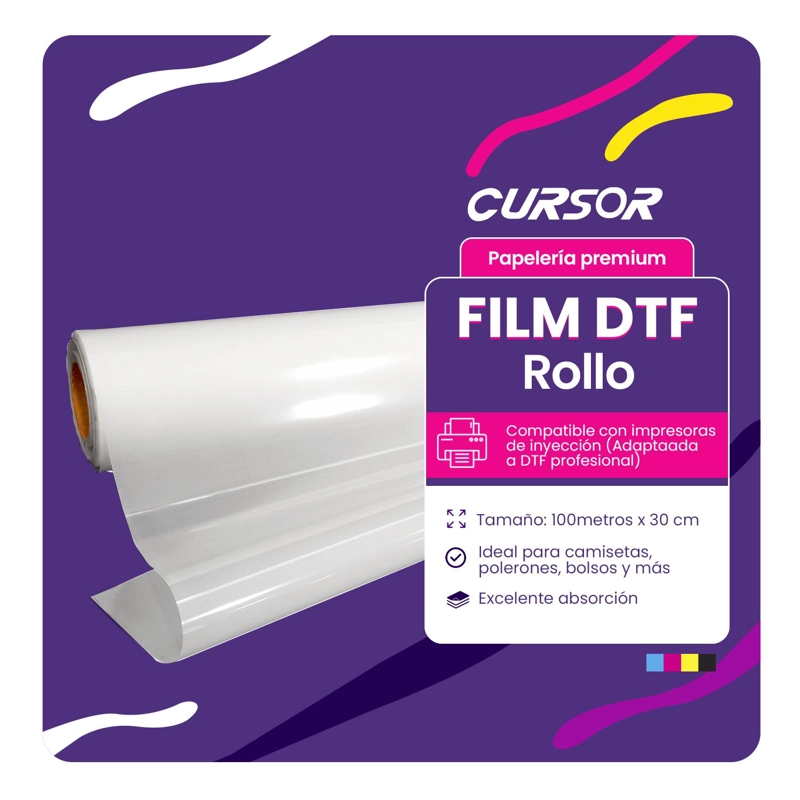 FILM DTF ROLLO 30CM X 100 MTS - 3