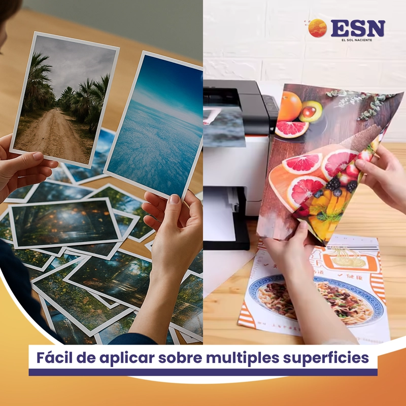 PAPEL FOTOGRAFICO DOBLE FAZ SEMI GLOSSY 260GR A4 50 HOJAS ESN TAMAÑO A4 - 6