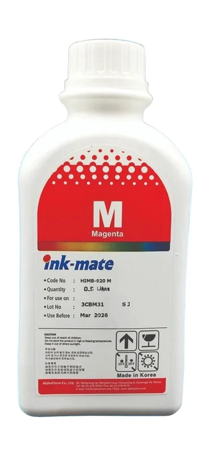 TINTA DYE COREANA ALTERATIVA COMPATIBLE 500ML COLORES MAGENTA EIMB-U M - 1