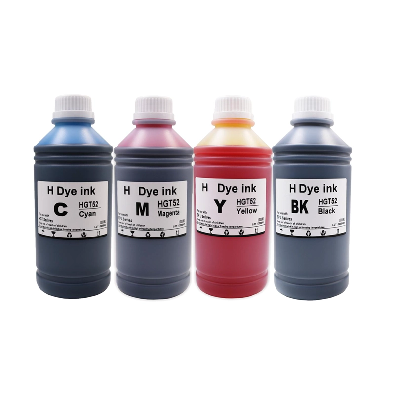 TINTA DYE PREMIUM COMPATIBLE HP GT51 1 LT CIAN - 1