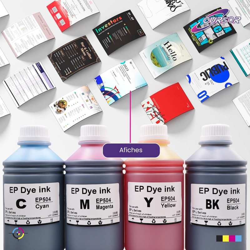 TINTA DYE PREMIUM ALTERNATIVA COMPATIBLE T504 1 LT T504 MAGENTA - 9
