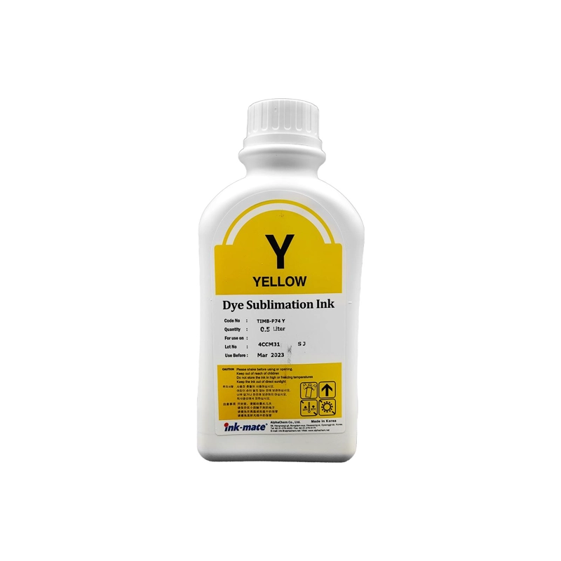 TINTAS SUBLIMACION 500ML ALTERNATIVA AMARILLO - 1