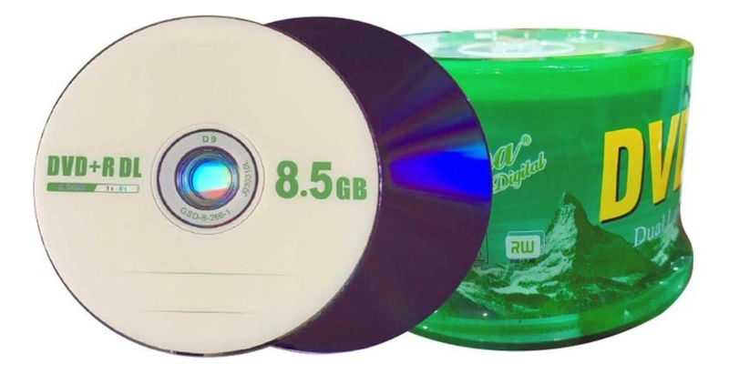 DVD LOGO DOBLE CAPA DUAL LAYER 8.5GB 50UN ENVIOGRATISX2 - 9