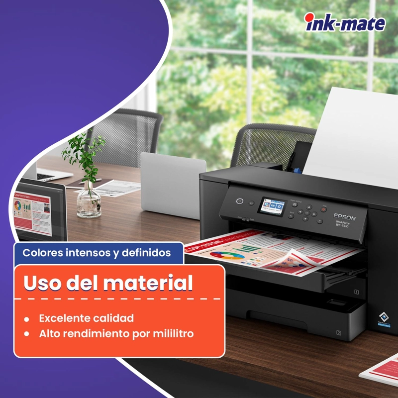TINTA DYE COREANA IMPRESORA ALTERNATIVA COMPATIBLE 500ML MAGENTA - 3