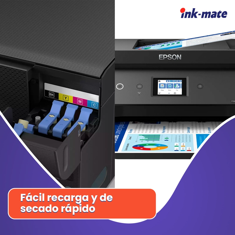 TINTA DYE COREANA IMPRESORA ALTERNATIVA COMPATIBLE 500ML CIAN - 5