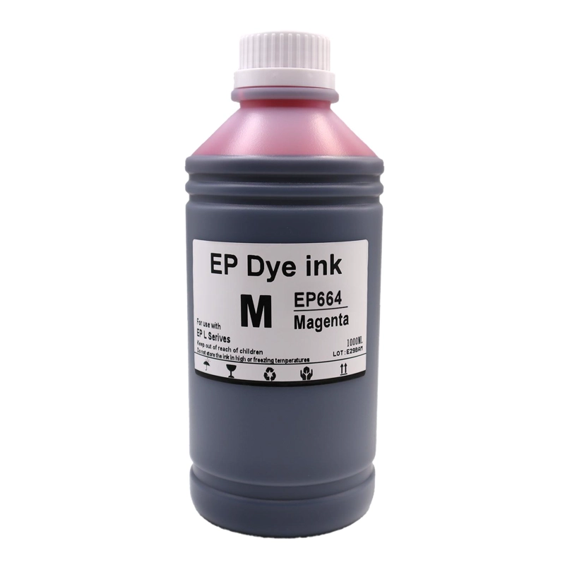 TINTA DYE PREMIUM COMPATIBLE EPSON T664 1 LT T664 MAGENTA - 1