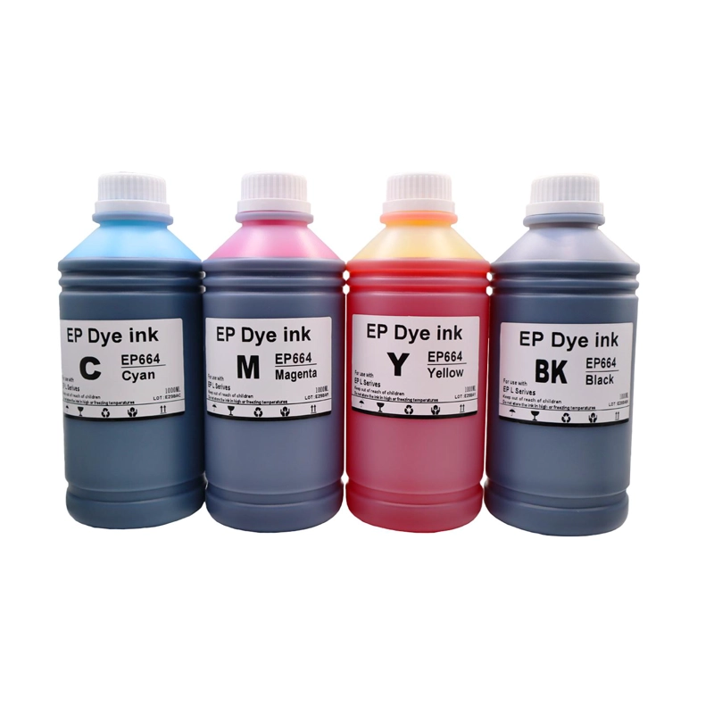 TINTA DYE PREMIUM COMPATIBLE EPSON T664 1 LT T664 CIAN - 2