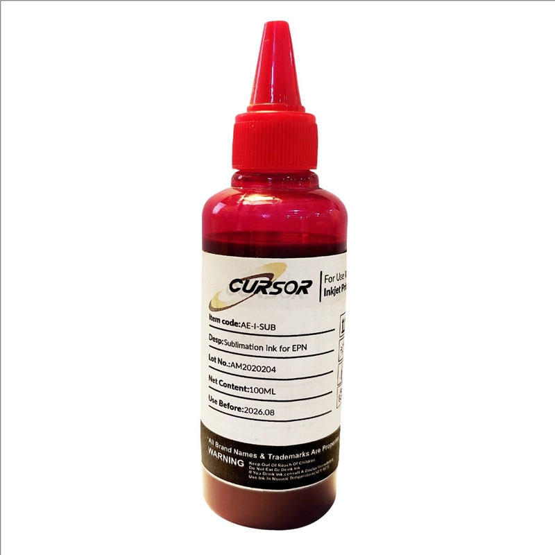 TINTAS SUBLIMACION PREMIUM 100 ML COMPATIBLE CON EPSON. CURSOR MAGENTA - 1