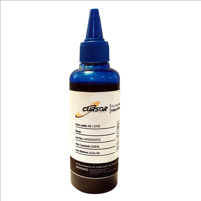 TINTAS SUBLIMACION PREMIUM 100 ML COMPATIBLE CON EPSON. CURSOR CIAN - 1