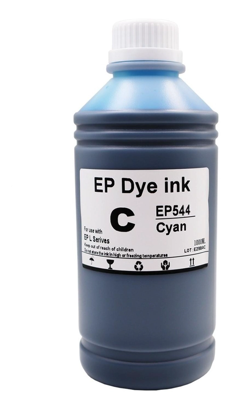 TINTA DYE PREMIUM COMPATIBLE EPSN T544 1 LT T544 CIAN - 1
