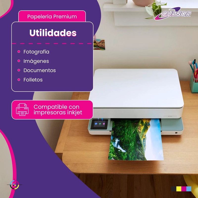 PAPEL BOND TAMANO 14 T14 CARTA GRAFICO 250 HOJAS CURSOR - 5