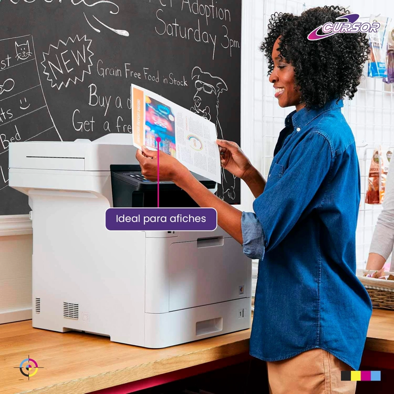 PAPEL BOND TAMANO 14 T14 CARTA GRAFICO 250 HOJAS CURSOR - 7