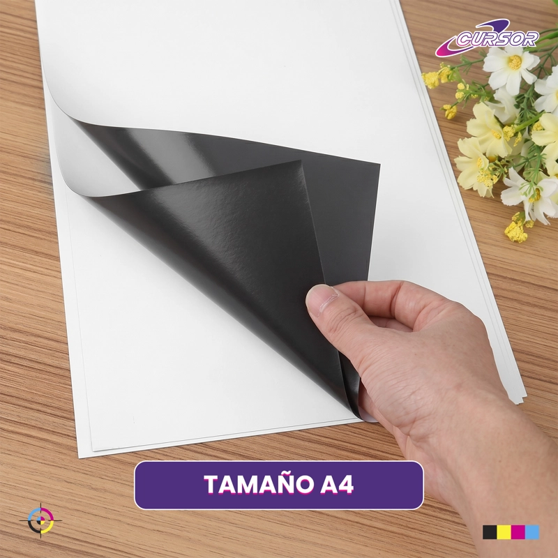 PAPEL FOTOGRAFICO GLOSSY MAGNE TICO IMAN 20 HOJAS A4 CURSOR - 4