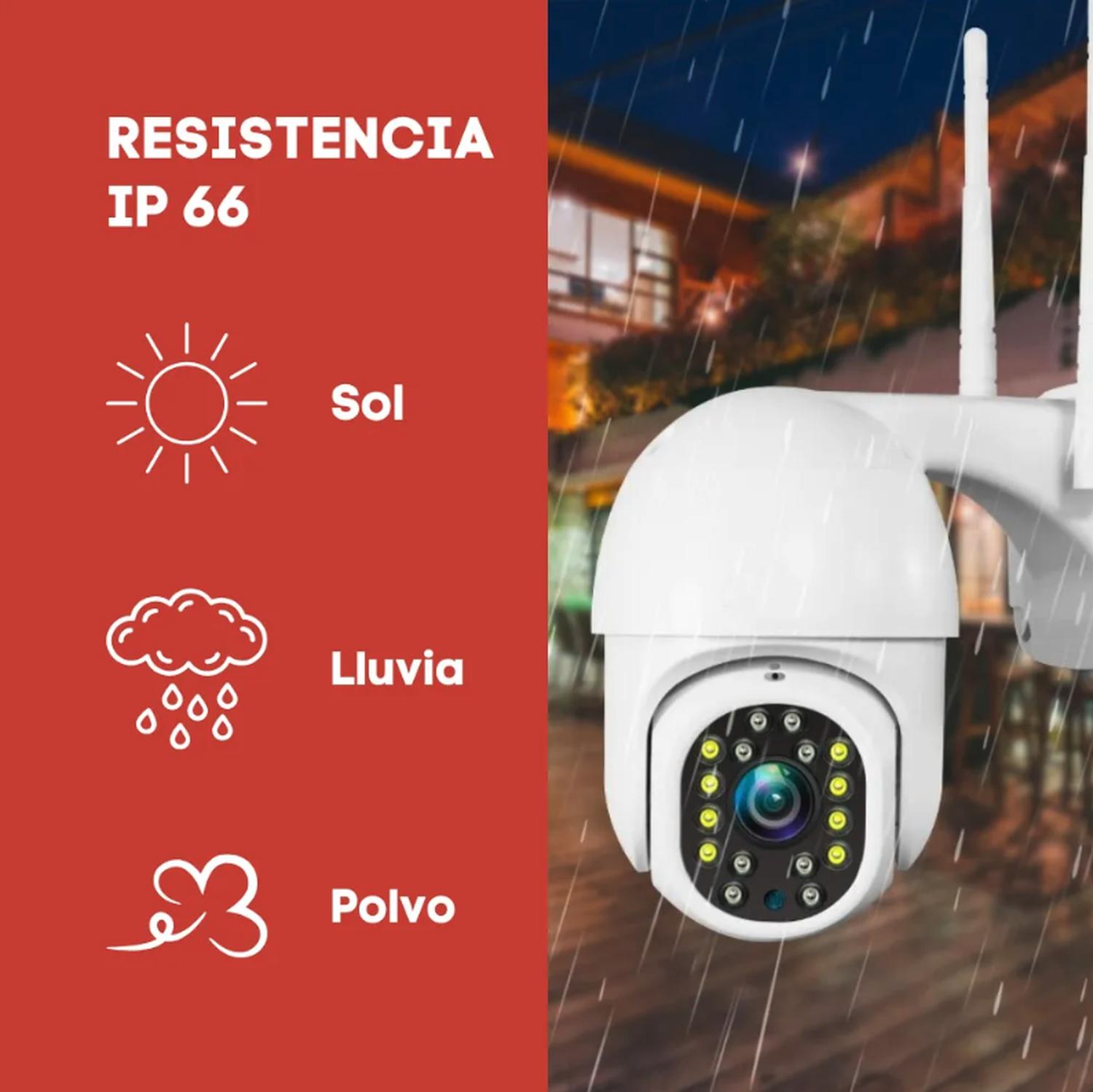 CAMARA IP DE SEGURIDAD WI-FI 2.4G VIGILANCIA EXTERIOR OKAERI YOOSE - 6