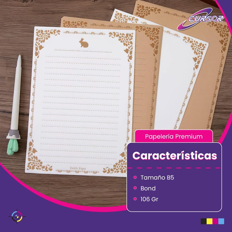 PAPEL BOND B5 106G 250H CURSOR - A - 3