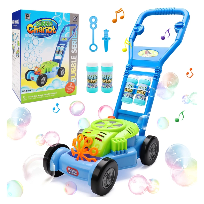 JUGUETE CORTA PASTO BURBUJAS INFANTIL CAMINADOR + 2 LIQUIDOS - 2