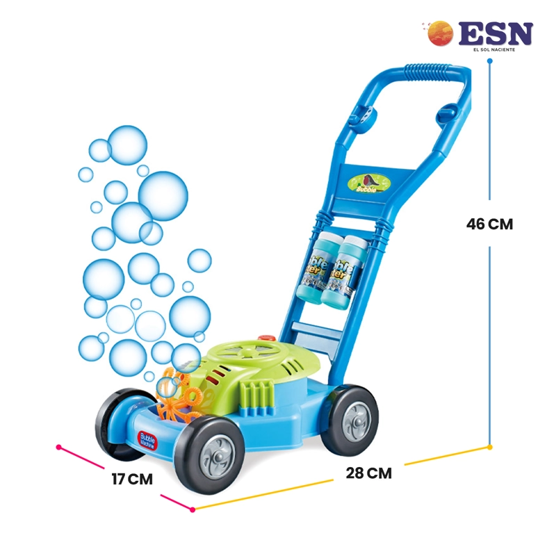 JUGUETE CORTA PASTO BURBUJAS INFANTIL CAMINADOR + 2 LIQUIDOS - 4