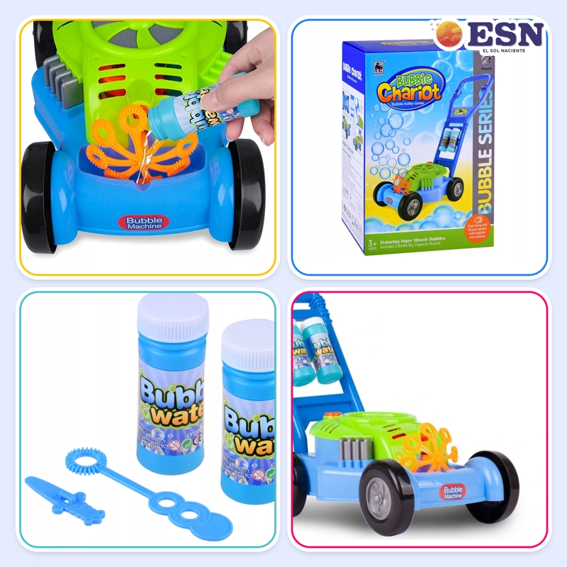 JUGUETE CORTA PASTO BURBUJAS INFANTIL CAMINADOR + 2 LIQUIDOS - 7