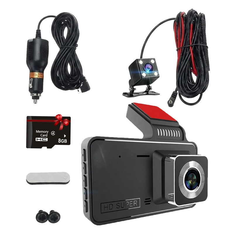 CAMARA AUTO DUAL LENS DVR FULL HD 1080P DASH CAM DOBLE LENTE - 3