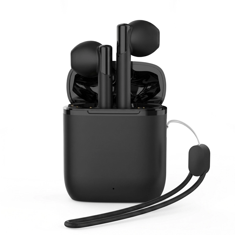 AUDIFONOS INALAMBRICOS BLUETOOTH TWS AP66 MANOS LIBRES NEGRO - 7