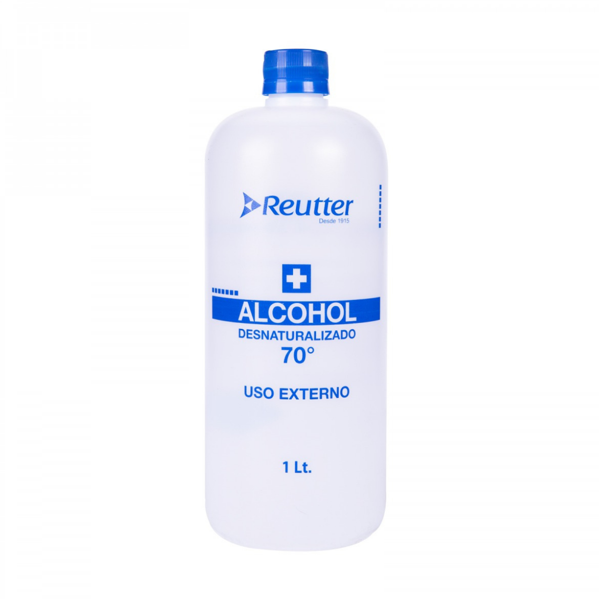 ALCOHOL REUTTER ETÍLICO DESNATURALIZADO 70° 1 L - 1