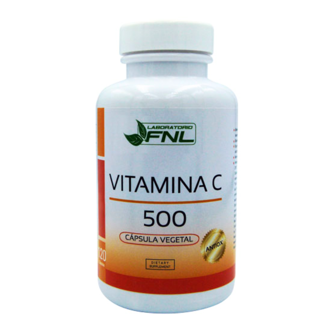 SUPLEMENTO ALIMENTICIO LABORATORIO FNL VITAMINA C 500MG 120 CÁPSULAS FNL (2 MESES) - 1