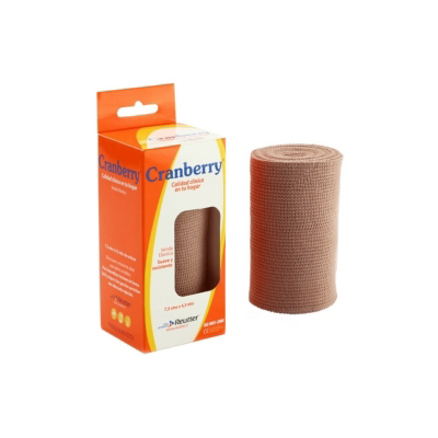 VENDA ELÁSTICA CRANBERRY 7.5 CM X 4.5 MTS UNIDAD - 1