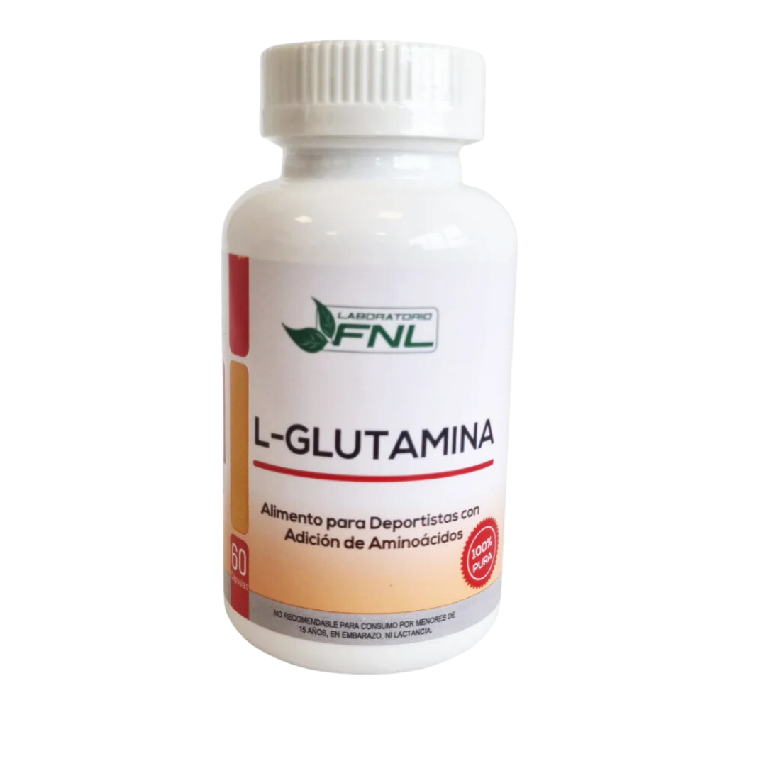GLUTAMINA LABORATORIO FNL L - 60 CÁPSULAS FNL - 1