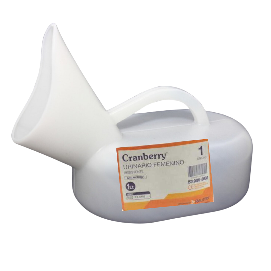 URINARIO FEMENINO RESISTENTE CRANBERRY - 1