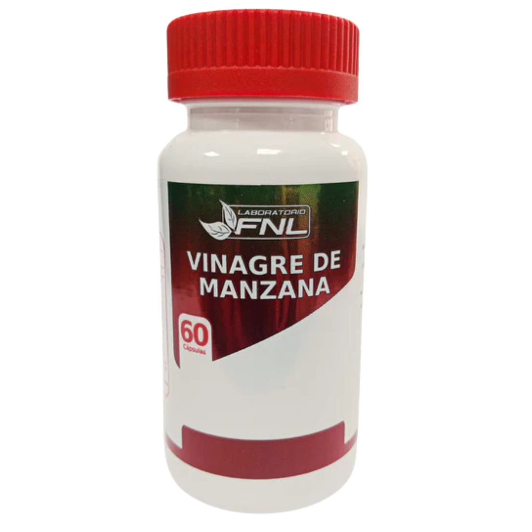 VINAGRE DE MANZANA 650MG 60 CÁPSULAS FNL - 1