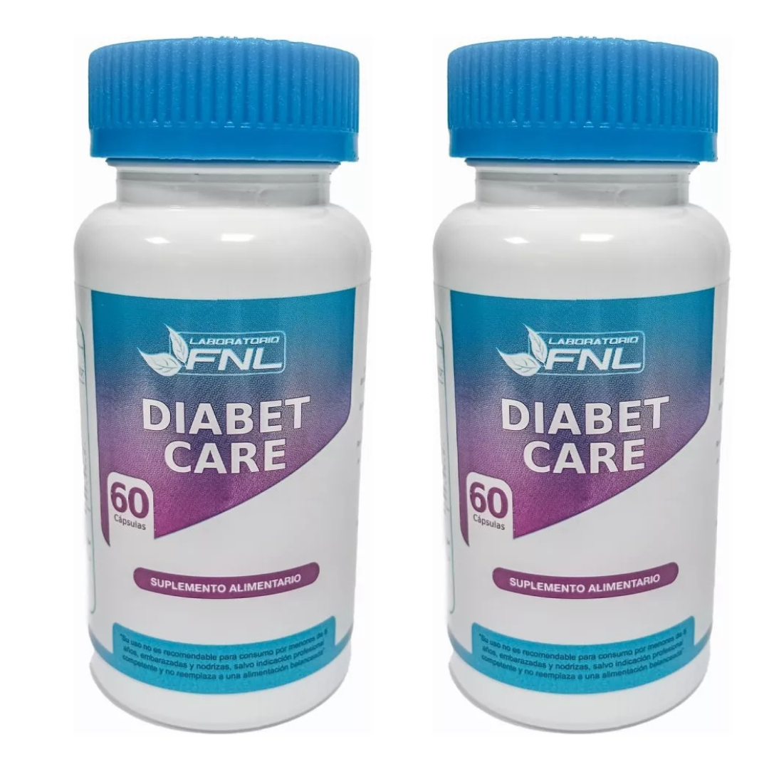 DIABET CARE 530MG 120 CÁPSULAS FNL PACK 2 FRASCOS - 1