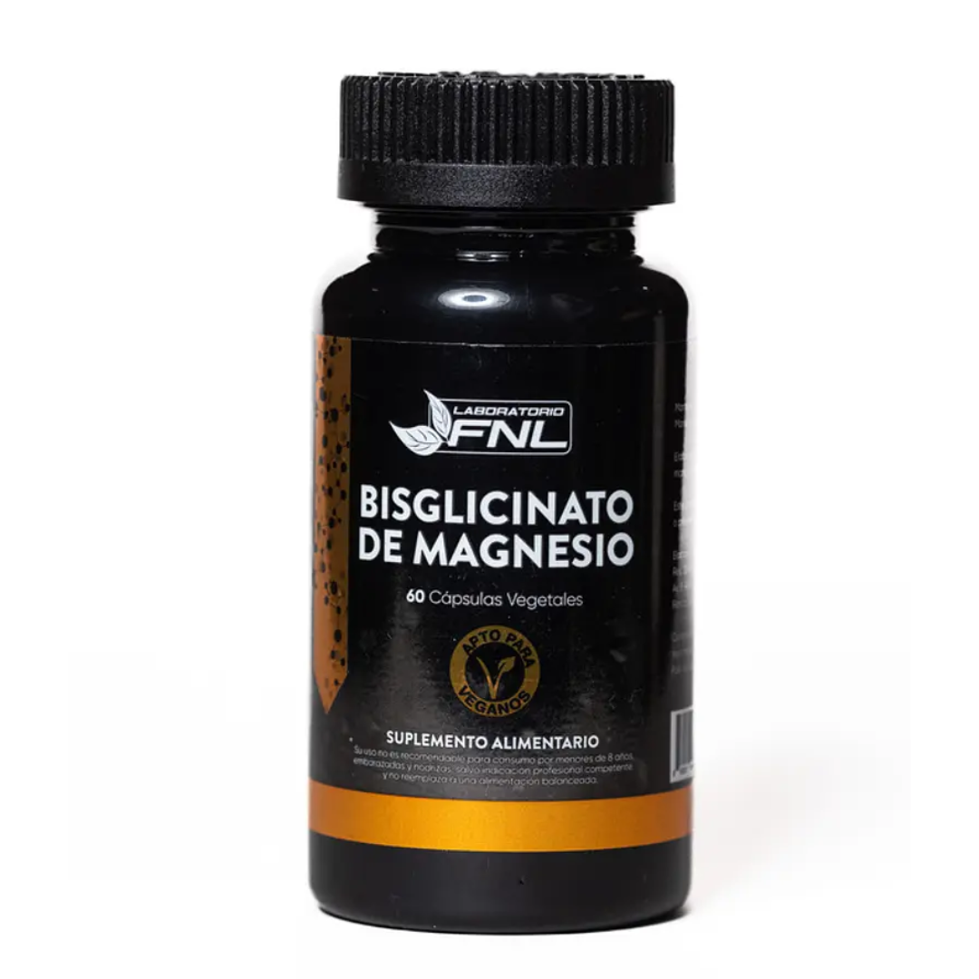 BISGLICINATO DE MAGNESIO 550MG 60 CÁPSULAS FNL - 1