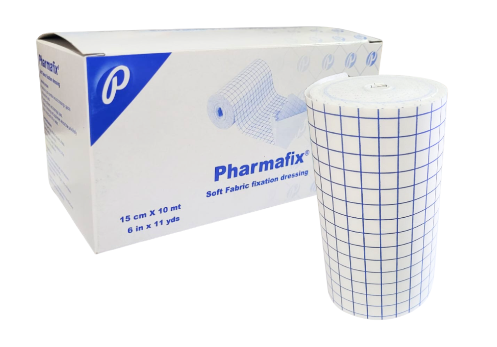 VENDA GASA ELÁSTICA ADHESIVA PHARMAFIX 15CM X 10MT UNIDAD (TIPO FIXOMULL) - 1