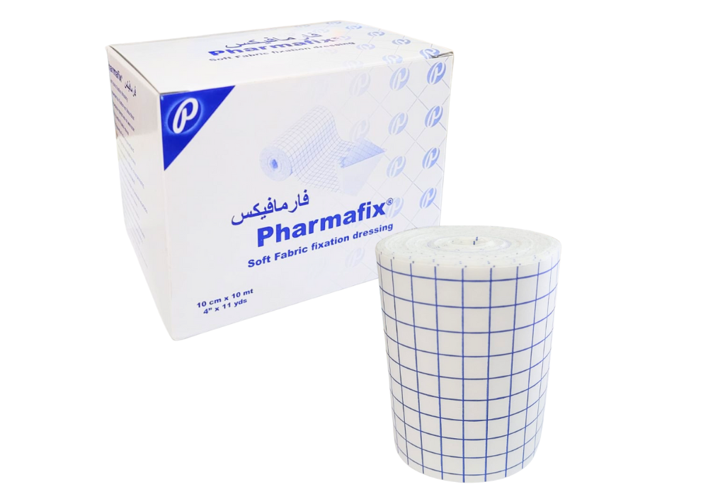 VENDA GASA ELÁSTICA ADHESIVA PHARMAFIX 10CM X 10MT UNIDAD (TIPO FIXOMULL) - 1