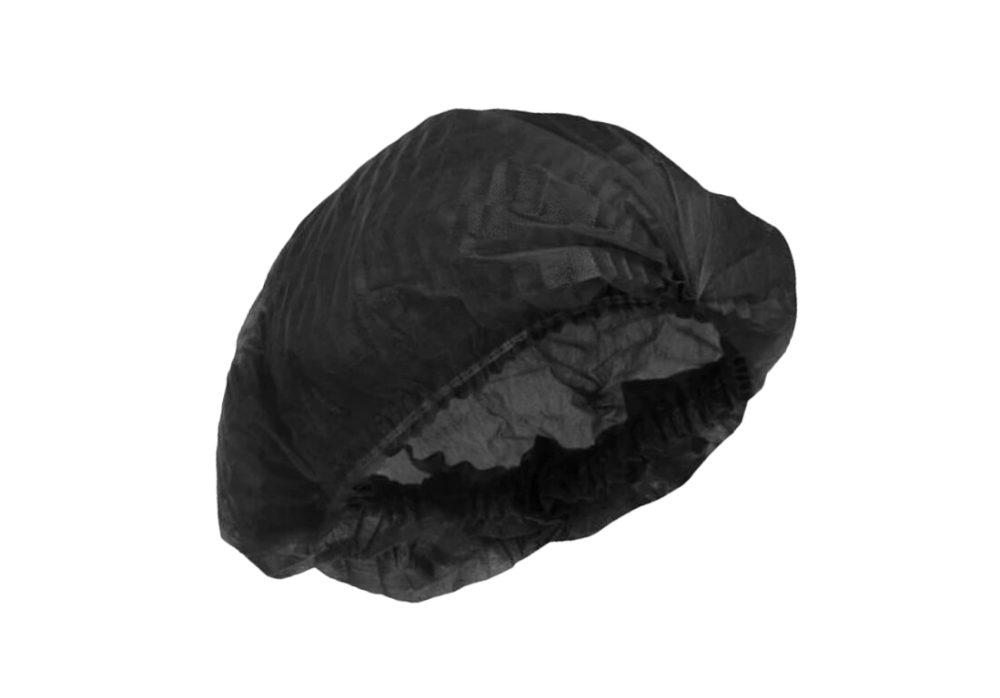 COFIA GORRO CLIP NEGRO CLEANCARRIER 100 UN. - 1