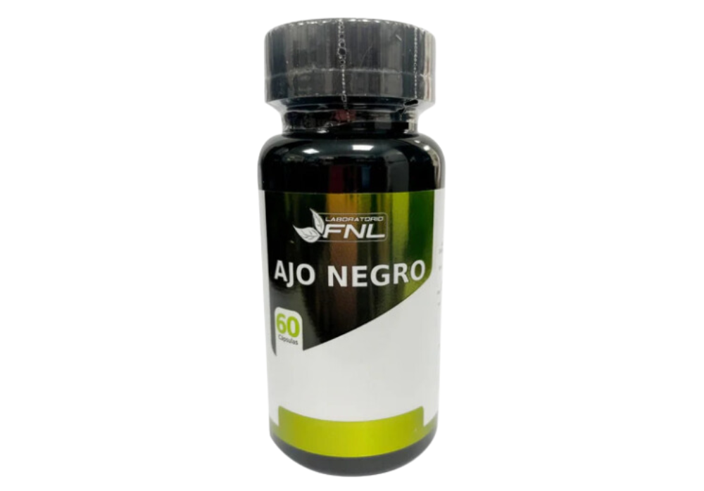 AJO NEGRO 500MG 60 CAPSULAS FNL - 1