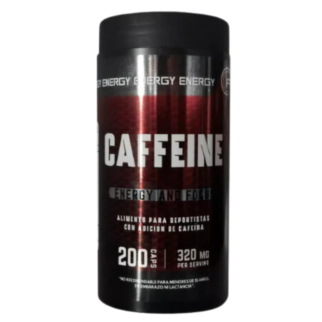 CAFEÍNA CAFFEINNE SPORT 320MG 200 CÁPSULAS FNL - 1