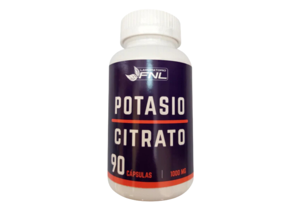 POTASIO CITRATO 500MG 90 CAPSULAS FNL - 1