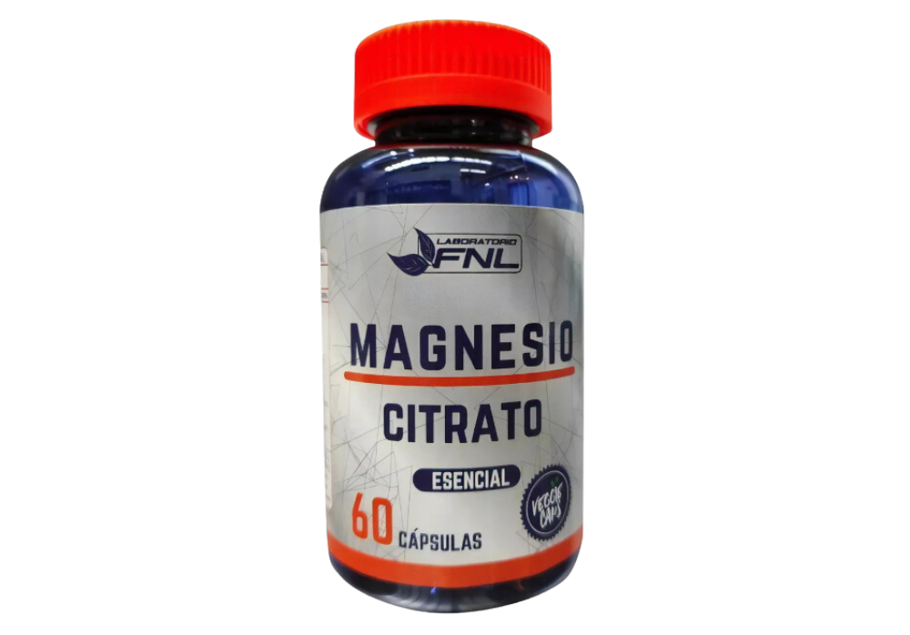 MAGNESIO CITRATO 175MG 60 CAPSULAS FNL - 1