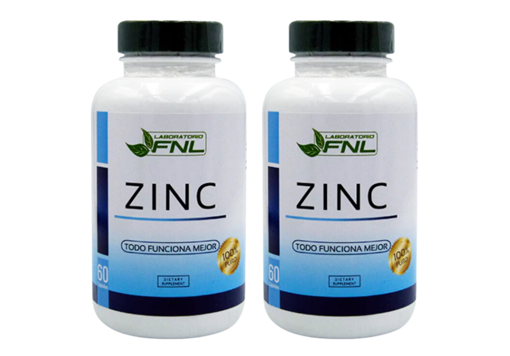 ZINC SULFATO 120 CAPSULAS FNL PACK 2 FRASCOS - 1