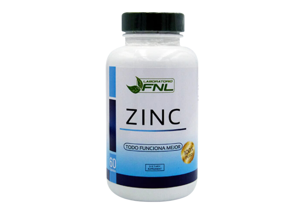 ZINC SULFATO 60 CAPSULAS FNL - 1