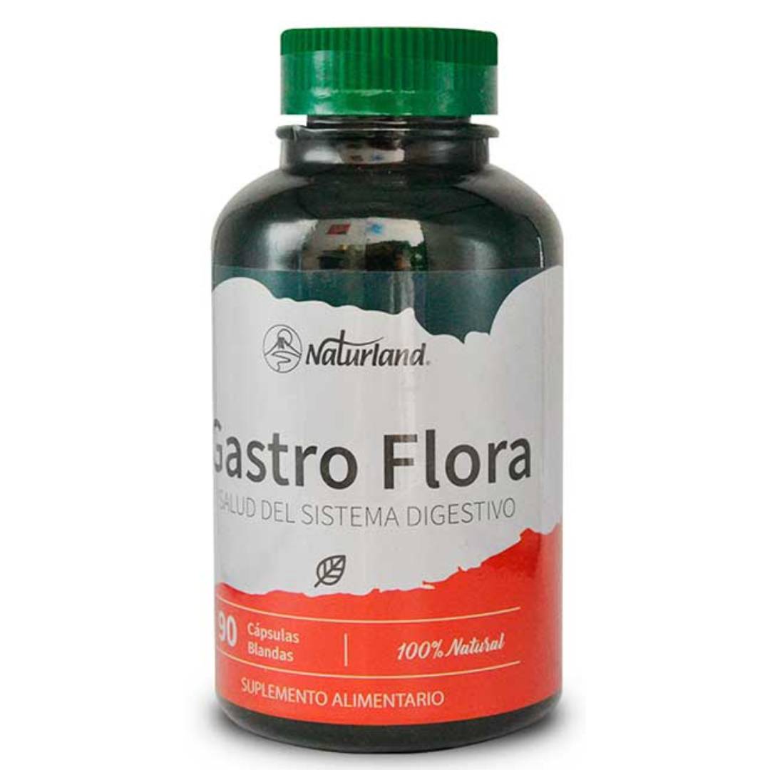 GASTROFLORA 90 CÁPSULAS NATURLAND - 1