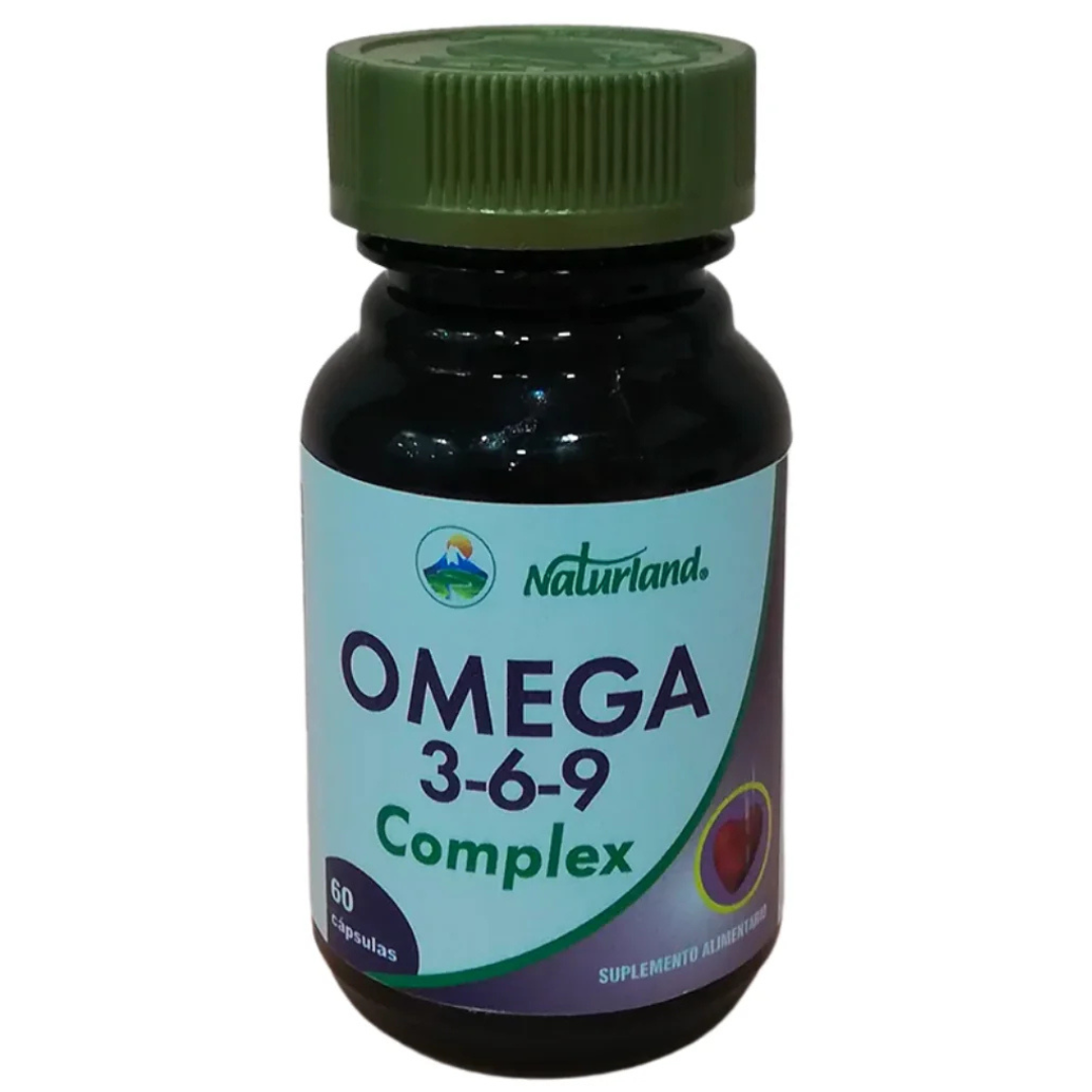 OMEGA 3-6-9 COMPLEX 60 CÁPSULAS BLANDAS NATURLAND - 1